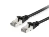 LATIGUILLO APANTALLADO CAT.6A S/FTP LSOH 1M COLOR NEGRO EQUIP 606103