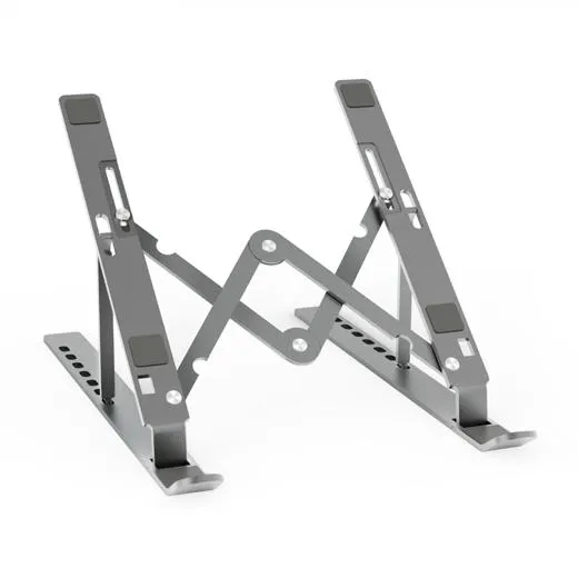 Aisens Soporte De Sobremesa Ajustable Para Portatil / Tablet, Gris