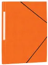 Mariola Carpeta de Cartón Simil Prespan con Etiqueta en Lomo 34x25cm Naranja 500gr/m2