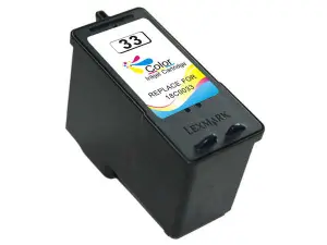 Lexmark 33 Color Cartucho de Tinta Genérico Reemplazo 18CX033E