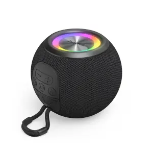 Hama Altavoz Bluetooth Portable TWS 5W con Iluminación LED y Batería 10h Negro