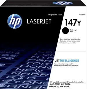 HP Cartucho de Tóner Original Negro W1470Y - 147Y