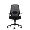 Oqonos Cherg 001 Silla de Oficina Ergonomica con Soporte Lumbar y Respaldo de Malla
