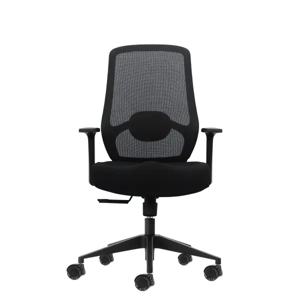 Oqonos Cherg 001 Silla de Oficina Ergonomica con Soporte Lumbar y Respaldo de Malla