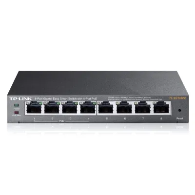 TP-LINK TL-SG108PE Switch 8 Puertos Gigabit con 4 Puertos PoE