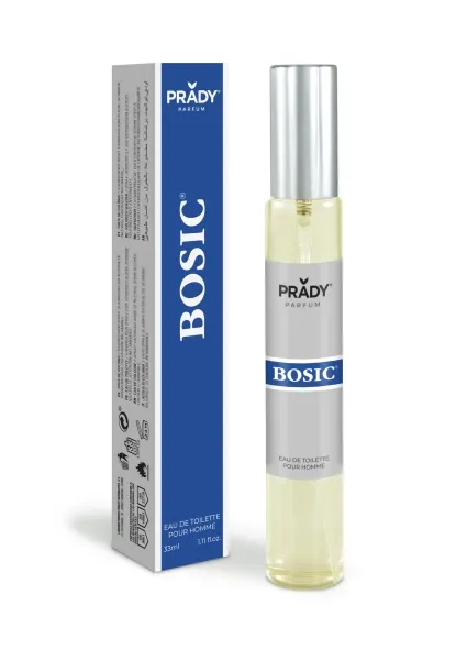 Prady Colonia De Hombre Bosic - Frasco De 33 Ml - Spray Pulverizador