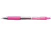Pilot Boligrafo de Gel G2 Rollerball Retractil - Recargable - Punta de Bola Redonda 0.7mm - Trazo 0.32mm - Grip Ergonomico - Color Rosa