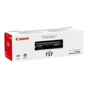 Canon 737 Cartucho de Tóner Original Negro