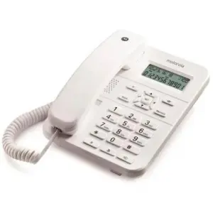 Motorola Teléfono Fijo con Cable CT202 Blanco