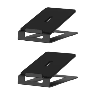 Aisens Soporte Universal de Mesa para Altavoces - Carga Máx. 10Kg - Negro