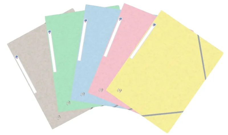Oxford Carpeta De Gomas Con Solapas Top File+ A4 Tapa Blanda Colores Surtidos