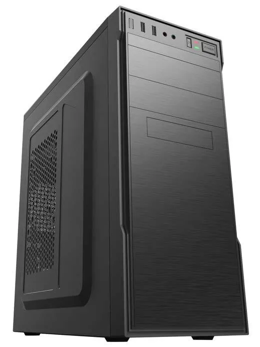 Aisens Caja Torre Pc Atx Con Fuente De Alimentación Apsu-350Apc, Negra