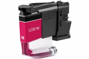 Brother LC521 Magenta Cartucho de Tinta Compatible Reemplazo LC521M