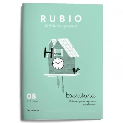 Rubio Cuaderno De Escritura Nº 08