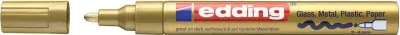 Edding 750 Rotulador Permanente Punta Redonda Tinta Opaca Color Oro 2-4 mm
