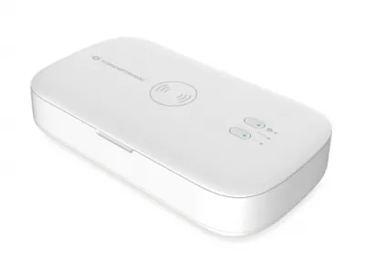Caja Uv Esterilizadora Cargador Wireless 10W Conceptronic Ciro