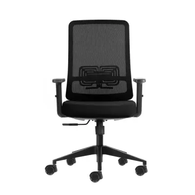 Oqonos Cherg 017 Silla de Oficina Ergonómica con Tejido Impermeable y Soporte Lumbar Ajustable