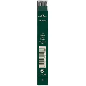 Faber Castell Minas TK 9071 3,15mm 6B Estuche 10 Unidades Negro Intensivo