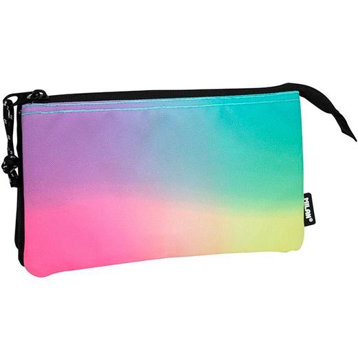 Milan Portatodo 5 Compartimentos Sunset Negro