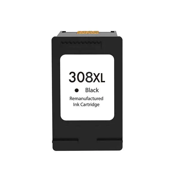 HP 308XL Negro Cartucho de Tinta Remanufacturado Alta Capacidad Reemplaza 7FP22UE/7FP21UE