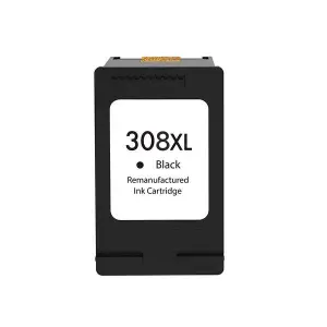HP 308XL Negro Cartucho de Tinta Remanufacturado Alta Capacidad Reemplaza 7FP22UE/7FP21UE