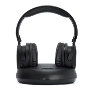 AIWA WHF-930D Auriculares Hi-Fi Inalámbricos con Conexión RCA Óptica, Alcance 100m
