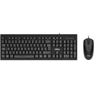 Nilox Combo Teclado Y Ratón USB Negro