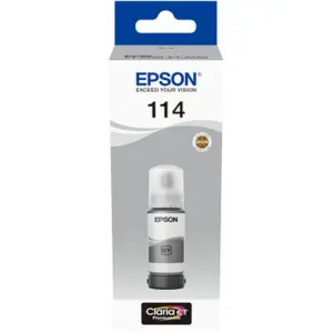 Epson 114 Botella de Tinta Pigmentada Original Gris