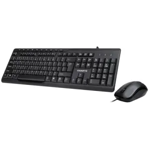 GIGABYTE KM6300 Teclado y Ratón Incluido USB QWERTY Español Negro