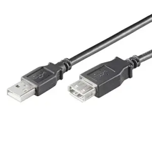 Ewent EC1012 Cable USB 2.0 A 1,8 m Negro