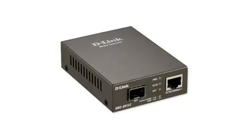 Convertidor Fibra D-Link Dmc-G01Lc Rj45 Giga A Sfp Media Convertert Para Usar Fibra Monomodo O Multi