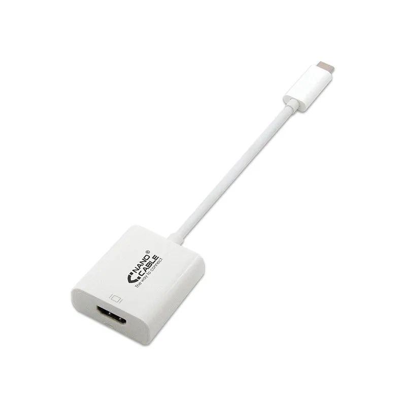 Nanocable Conversor Usb-C A Hdmi 4K, 15 Cm