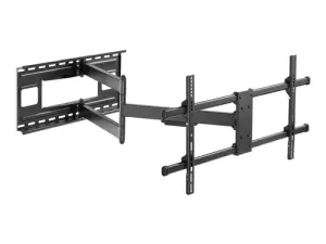 SOPORTE DE PARED ORIENTABLE EQUIP PARA PANTALLA DE 43" - 80" DOBLE BRAZO LARGO ARTICULADO EQUIP MAX. 50KG VESA MAX 800X400