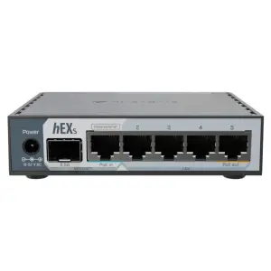 Mikrotik E60IUGS Router Gigabit Ethernet Negro