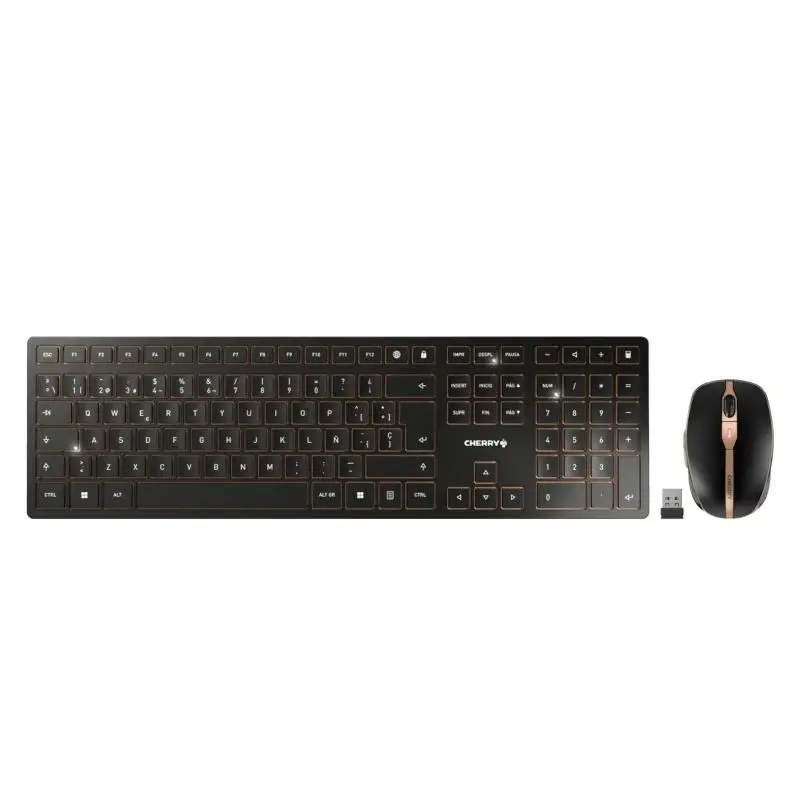 Cherry Teclado Y Ratón Combo Bluetooth Inalámbrico