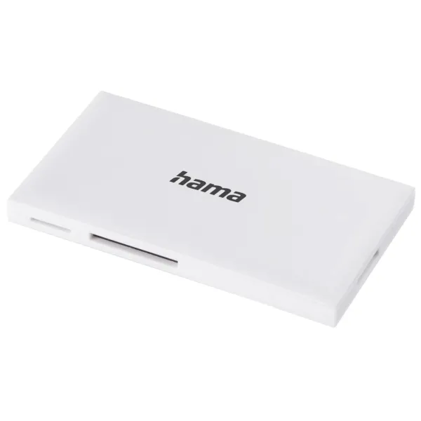 Hama Lector De Tarjetas - Compactflash - Compatible Con Sd - Micro-Sd - Conexion Con Usb-A - 90.3X9X50.3Mm - Color Blanco