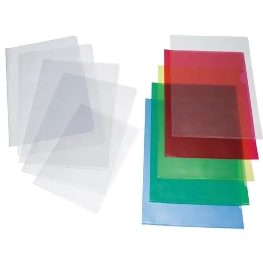 Grafoplas Dossier Uñero Folio Pvc Liso 150 Micras Transparente -100U-
