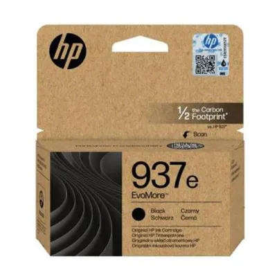 HP Tinta Negra Alta Capacidad XL Nº 937E para OfficeJet Pro 9110, 9120, 9130, 9720, 9730