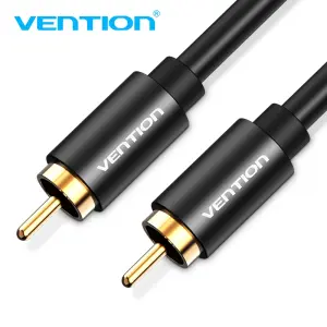 Vention Cable Estéreo RCA Macho a RCA Macho 2m Color Negro