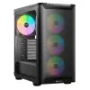 BeQuiet Pure Base 501 LX Black - Caja de PC ATX con Ventilación Optimizada