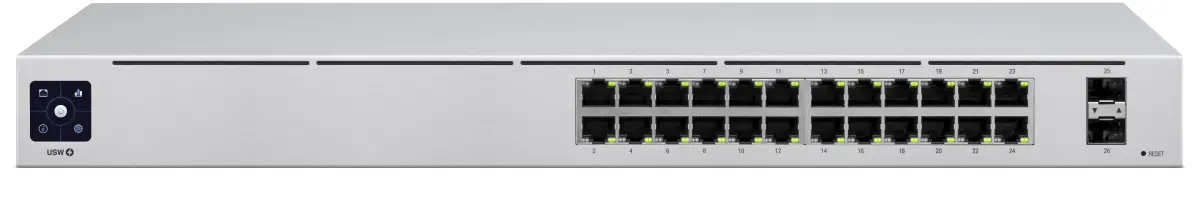 Ubiquiti UniFi USW-24 Switch Gestionado L2 Gigabit Ethernet 10/100/1000 Plata