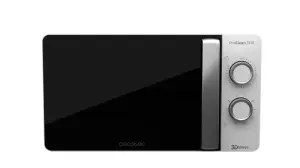 Cecotec Microondas Combinado Encimera 20 L 700 W Negro y Blanco