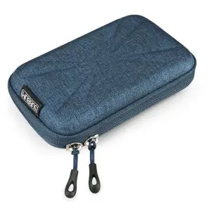 Subblim Funda Rígida para Disco Duro 145 mm - Protección Contra Golpes - Azul