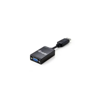 Adaptador Displayport A Vga Equip - Conexión Segura Y Eficiente