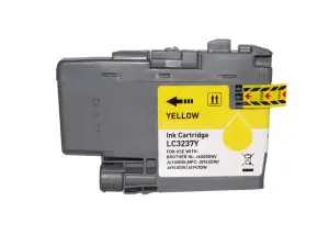 Brother LC3237 Amarillo Cartucho de Tinta Pigmentada Compatible Reemplazo LC3237Y