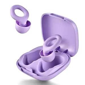 NGS Tapones Silicona Funda Púrpura