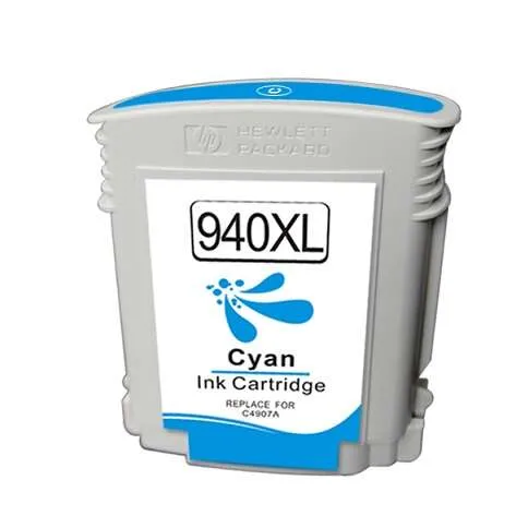 Generico Hp 940Xl Cyan Cartucho De Tinta - Reemplaza C4907Ae