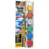 Carioca Pack de 6 Temperas Metallic 25ml con Pincel - Superlavables y Mezclables