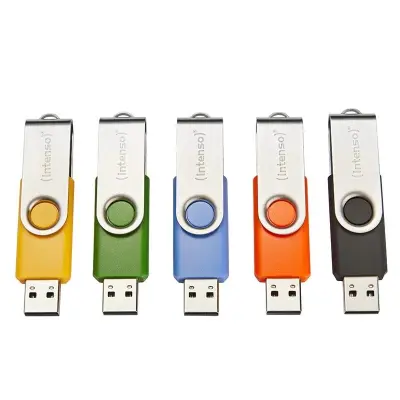 Intenso Lápiz USB 2.0 Multipack 8GB - 10 Unidades