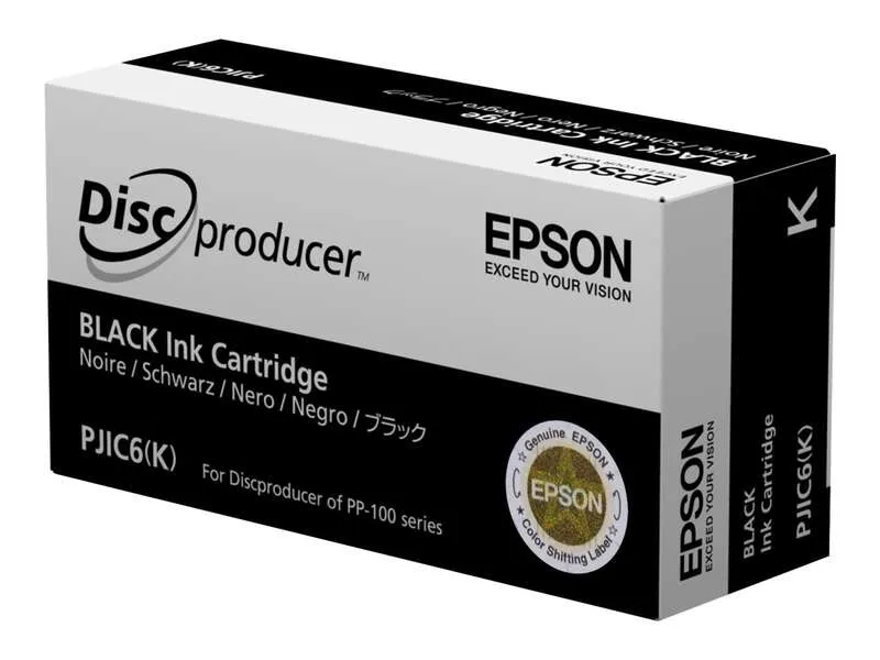 Epson Cartucho Tinta Negro PJIC7 Sustituto C13S020452